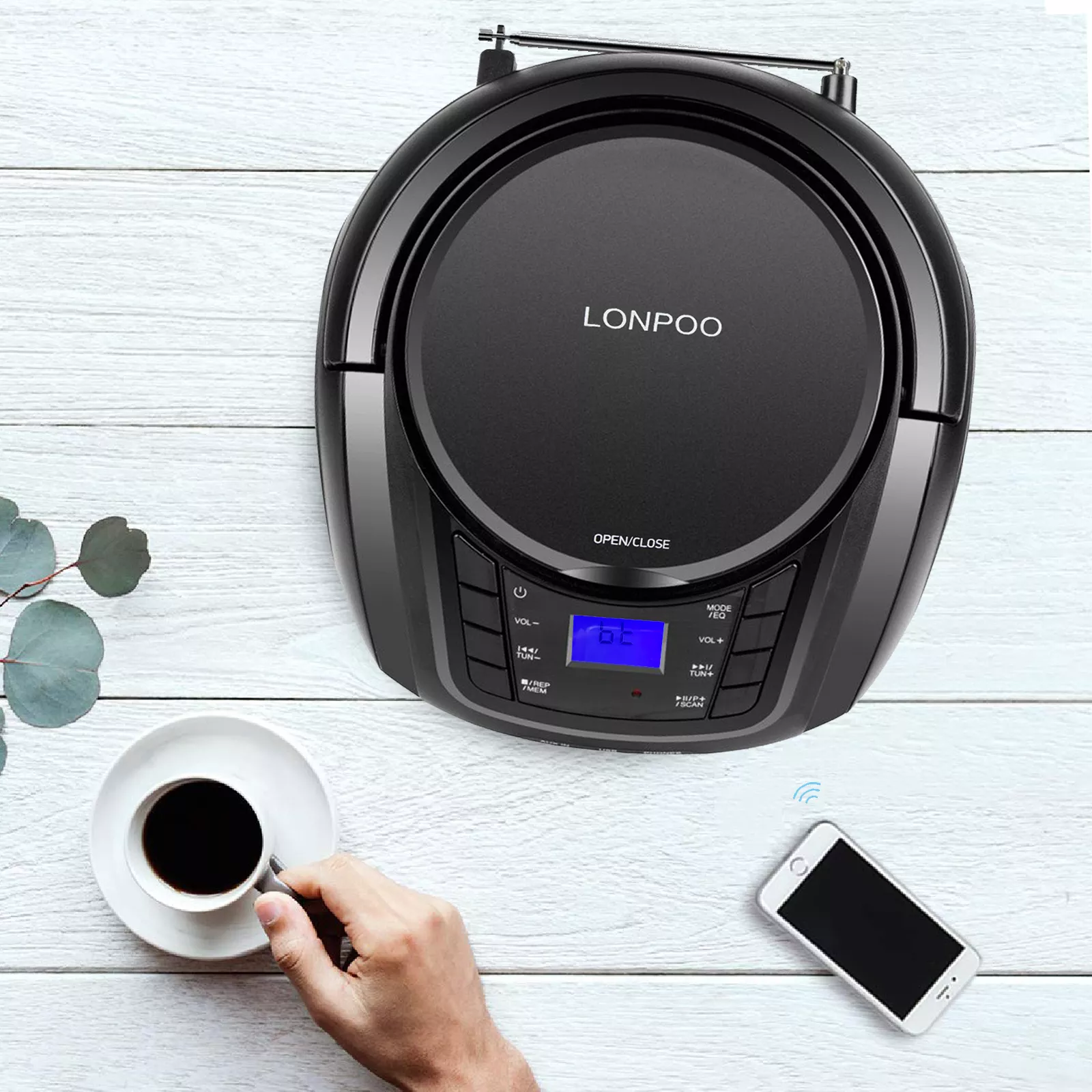 CD Player Portable Boombox,LP-D03