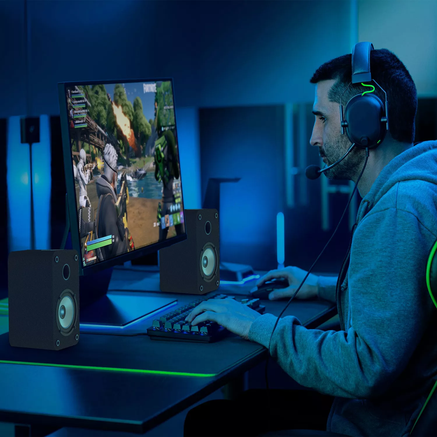 Blueooth Computer Speakers for Desktop PC and Laptop, Plug-N-Play