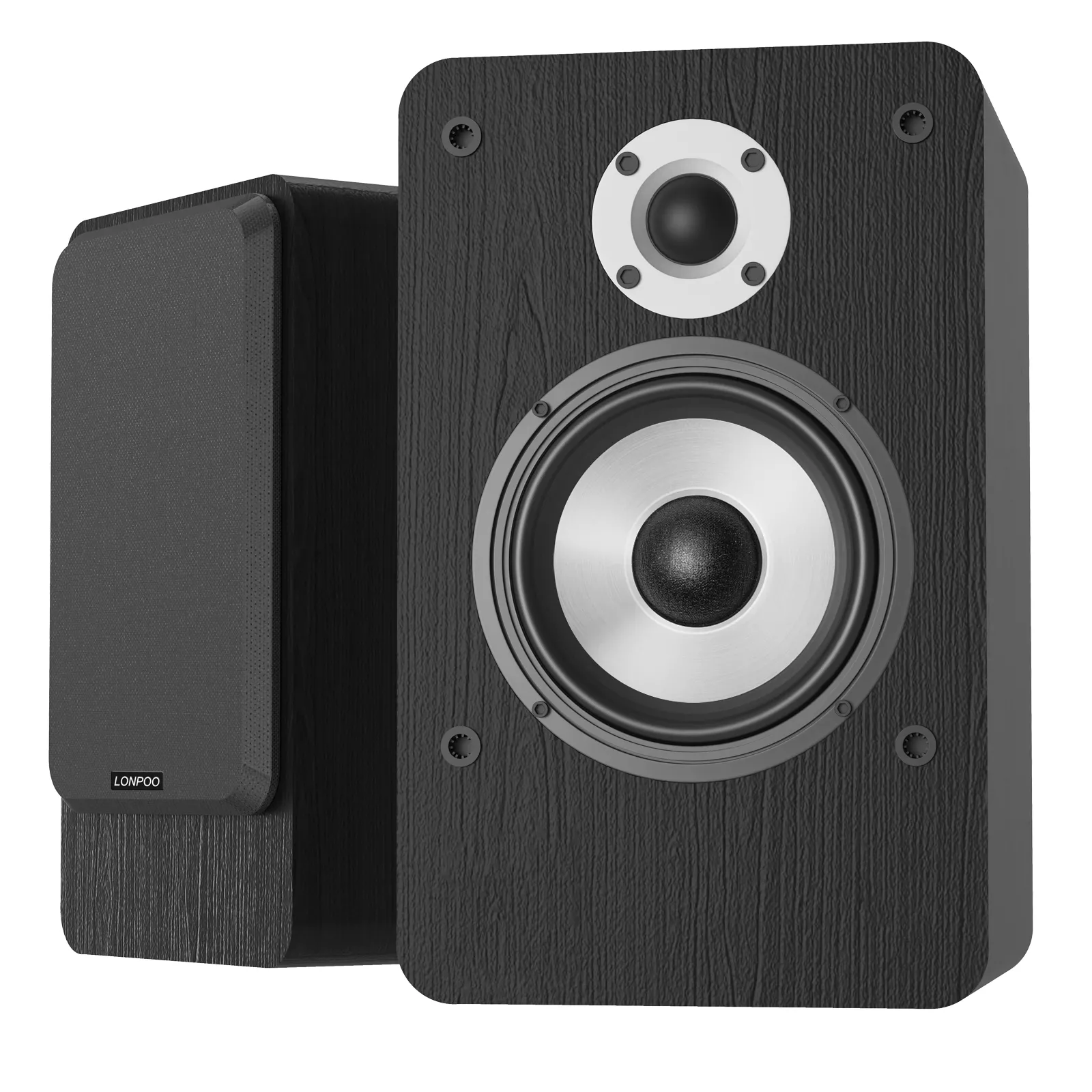 LONPOO Passive Bookshelf Speaker LP-42MX